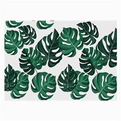 Illustrations Monstera Leafes Large Glasses Cloth (2 Sides) by anzea