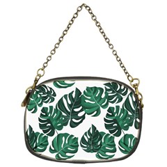 Illustrations Monstera Leafes Chain Purse (two Sides) by anzea