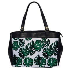 Illustrations Monstera Leafes Oversize Office Handbag by anzea