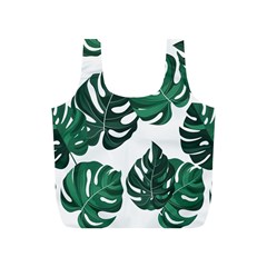 Illustrations Monstera Leafes Full Print Recycle Bag (s) by anzea