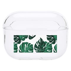 Illustrations Monstera Leafes Hard Pc Airpods Pro Case by anzea