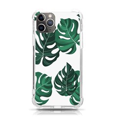 Illustrations Monstera Leafes Iphone 11 Pro 5 8 Inch Tpu Uv Print Case