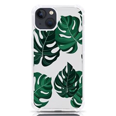 Illustrations Monstera Leafes Iphone 13 Tpu Uv Print Case by anzea