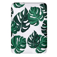 Illustrations Monstera Leafes Rectangular Glass Fridge Magnet (4 Pack) by anzea