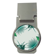 Illustrations Foliage Background Border Money Clips (round)  by anzea