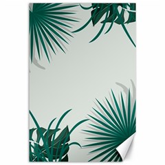 Illustrations Foliage Background Border Canvas 24  X 36 