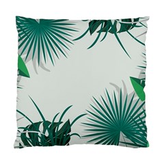 Illustrations Foliage Background Border Standard Cushion Case (one Side) by anzea