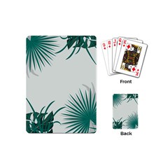 Illustrations Foliage Background Border Playing Cards Single Design (mini)