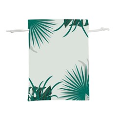 Illustrations Foliage Background Border Lightweight Drawstring Pouch (m) by anzea