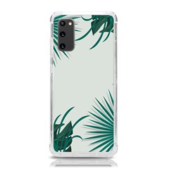 Illustrations Foliage Background Border Samsung Galaxy S20 6 2 Inch Tpu Uv Case