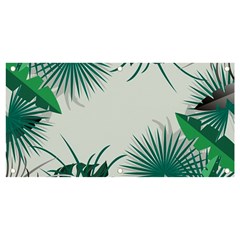 Illustrations Foliage Background Border Banner And Sign 4  X 2  by anzea