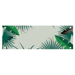 Illustrations Foliage Background Border Banner And Sign 6  X 2  by anzea