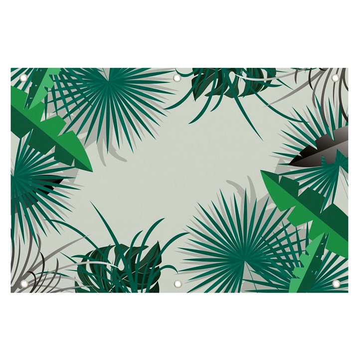 Illustrations Foliage Background Border Banner and Sign 6  x 4 