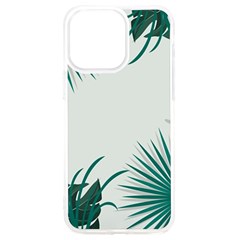 Illustrations Foliage Background Border Iphone 15 Pro Max Tpu Uv Print Case