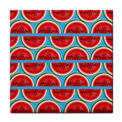 Illustrations Watermelon Texture Pattern Tile Coaster