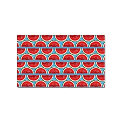 Illustrations Watermelon Texture Pattern Sticker Rectangular (10 Pack)