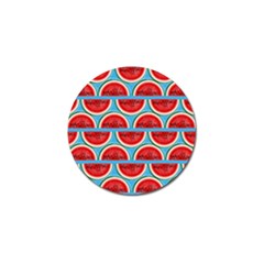 Illustrations Watermelon Texture Pattern Golf Ball Marker (4 Pack) by anzea