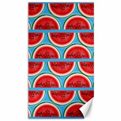 Illustrations Watermelon Texture Pattern Canvas 40  X 72 