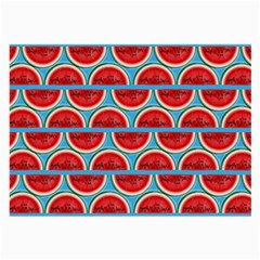 Illustrations Watermelon Texture Pattern Large Glasses Cloth by anzea