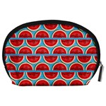 Illustrations Watermelon Texture Pattern Accessory Pouch (Large) Back