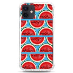 Illustrations Watermelon Texture Pattern Iphone 12 Mini Tpu Uv Print Case	