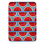 Illustrations Watermelon Texture Pattern Rectangular Glass Fridge Magnet (4 pack) Front