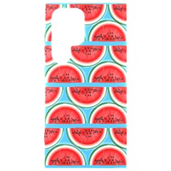 Illustrations Watermelon Texture Pattern Samsung Galaxy S24 Ultra 6 9 Inch Black Tpu Uv Case by anzea