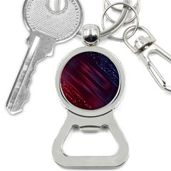 Illustrations Space Purple Bottle Opener Key Chain by anzea