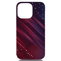 Illustrations Space Purple Iphone 14 Pro Max Black Uv Print Case by anzea