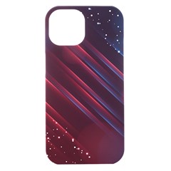 Illustrations Space Purple Iphone 15 Black Uv Print Pc Hardshell Case