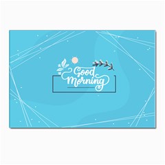 Background Good Morning Postcard 4 x 6  (pkg Of 10)