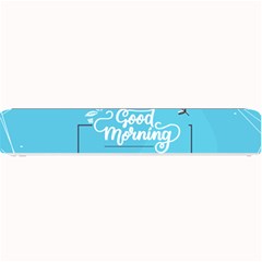 Background Good Morning Small Bar Mat by anzea