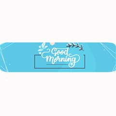 Background Good Morning Large Bar Mat by anzea