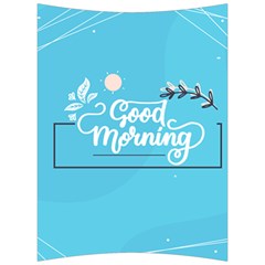 Background Good Morning Back Support Cushion