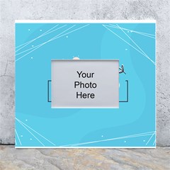 Background Good Morning White Wall Photo Frame 5  X 7  by anzea