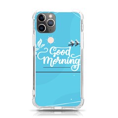 Background Good Morning Iphone 11 Pro 5 8 Inch Tpu Uv Print Case by anzea