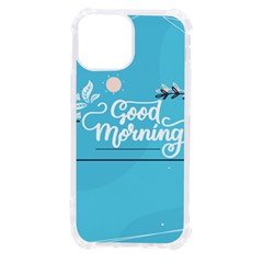 Background Good Morning Iphone 13 Mini Tpu Uv Print Case by anzea