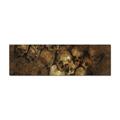 Skull Texture Vintage Sticker (bumper)