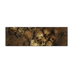 Skull Texture Vintage Sticker (Bumper) Front