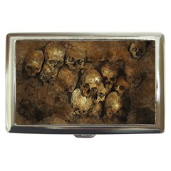 Skull Texture Vintage Cigarette Money Case by anzea