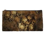 Skull Texture Vintage Pencil Case Front