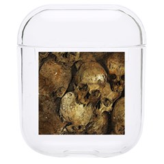 Skull Texture Vintage Hard Pc Airpods 1/2 Case by anzea