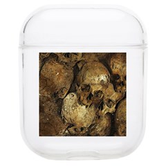 Skull Texture Vintage Soft Tpu Airpods 1/2 Case by anzea