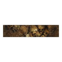 Skull Texture Vintage Velvet Scrunchie