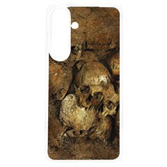 Skull Texture Vintage Samsung Galaxy S24 6 2 Inch Tpu Uv Case