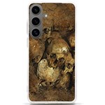 Skull Texture Vintage Samsung Galaxy S24 Ultra 6.9 Inch TPU UV Case Front