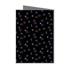 Abstract Texture Mini Greeting Cards (pkg Of 8)