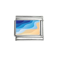 Illustrations Waves Line Rainbow Italian Charm (9mm) by anzea