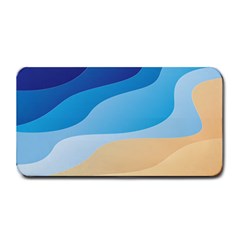 Illustrations Waves Line Rainbow Medium Bar Mat by anzea