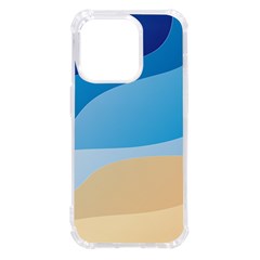 Illustrations Waves Line Rainbow Iphone 14 Pro Tpu Uv Print Case by anzea